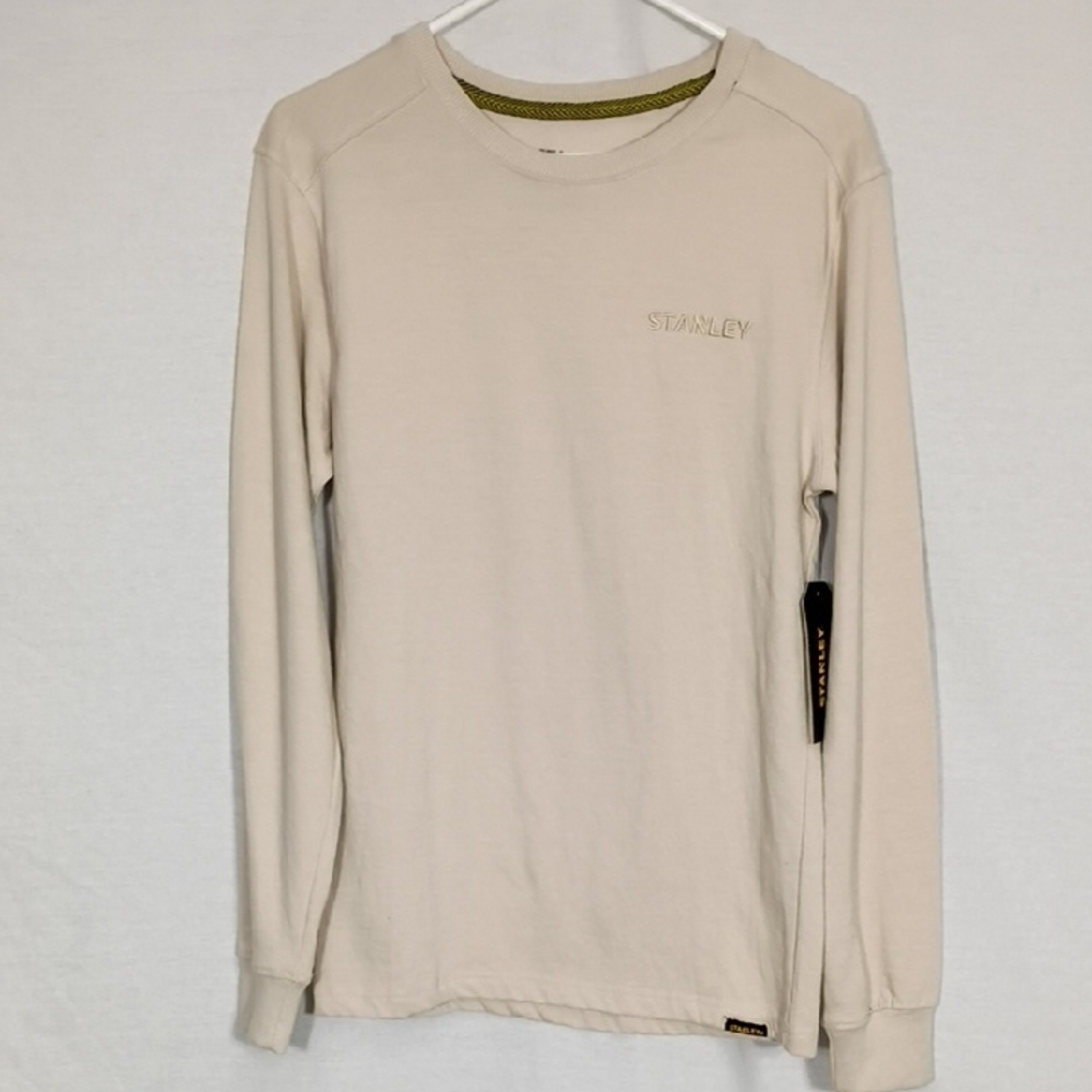 NWT Stanley Ice Grey Long Sleeve HW Crew Mens Size Small Work